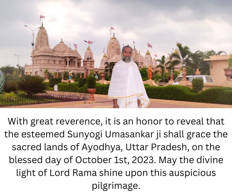 Sunyogi in Ayodhya