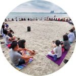 agnihotra at the beach