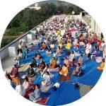 sunyogi leads sun meditation