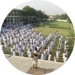 sunyogi teaches students
