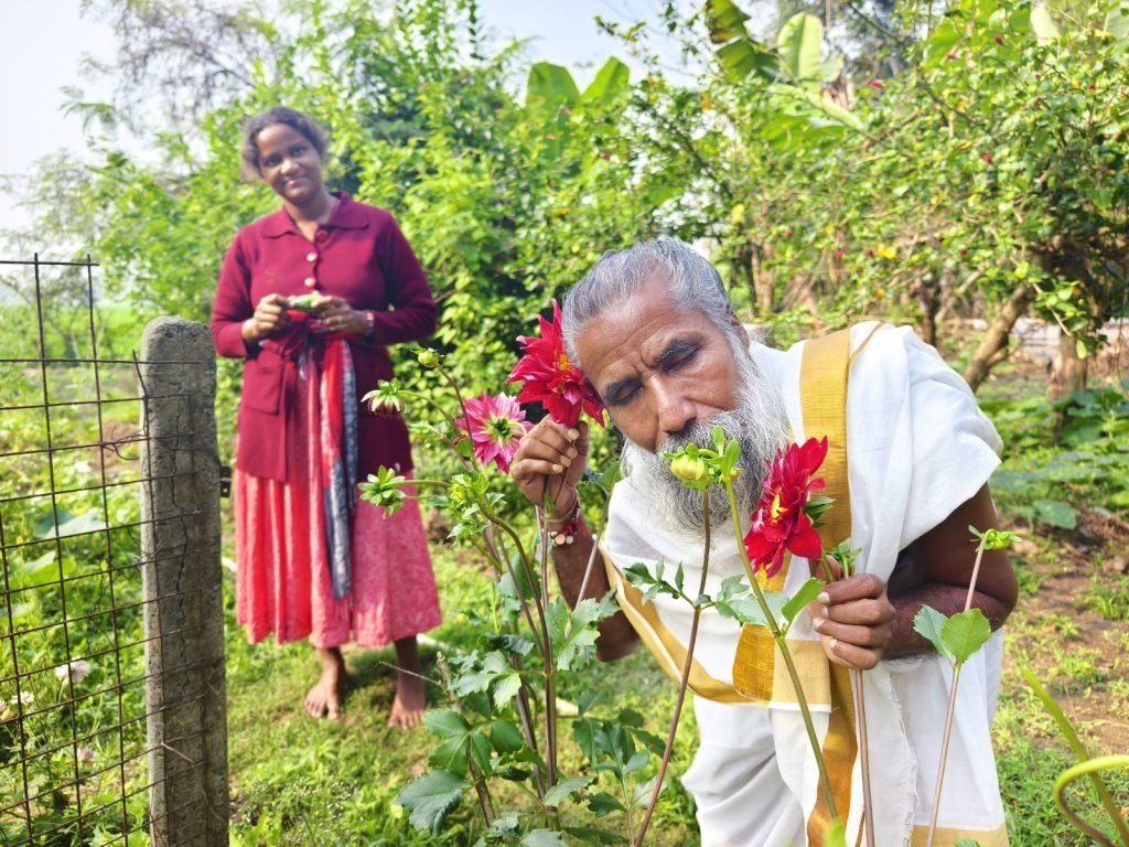 sunyogi listen to flowers