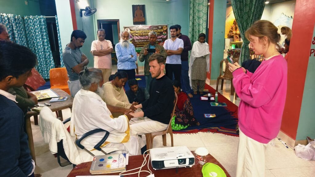 Sebastian is healing his paralysis and brain tumor.