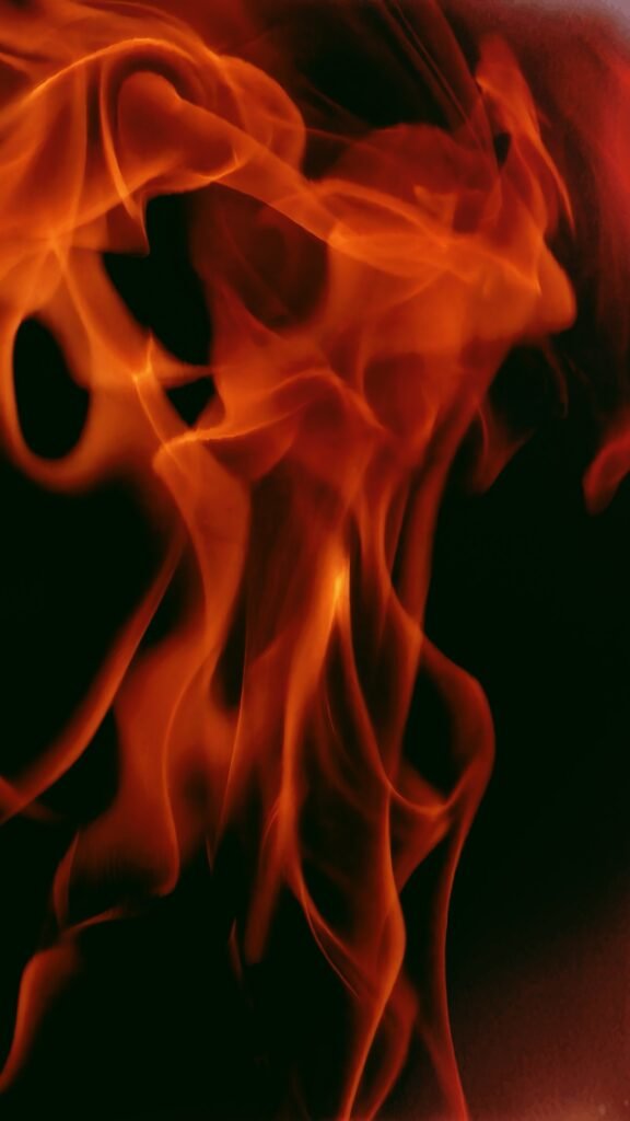 Explosive Red Agnihotra Fire